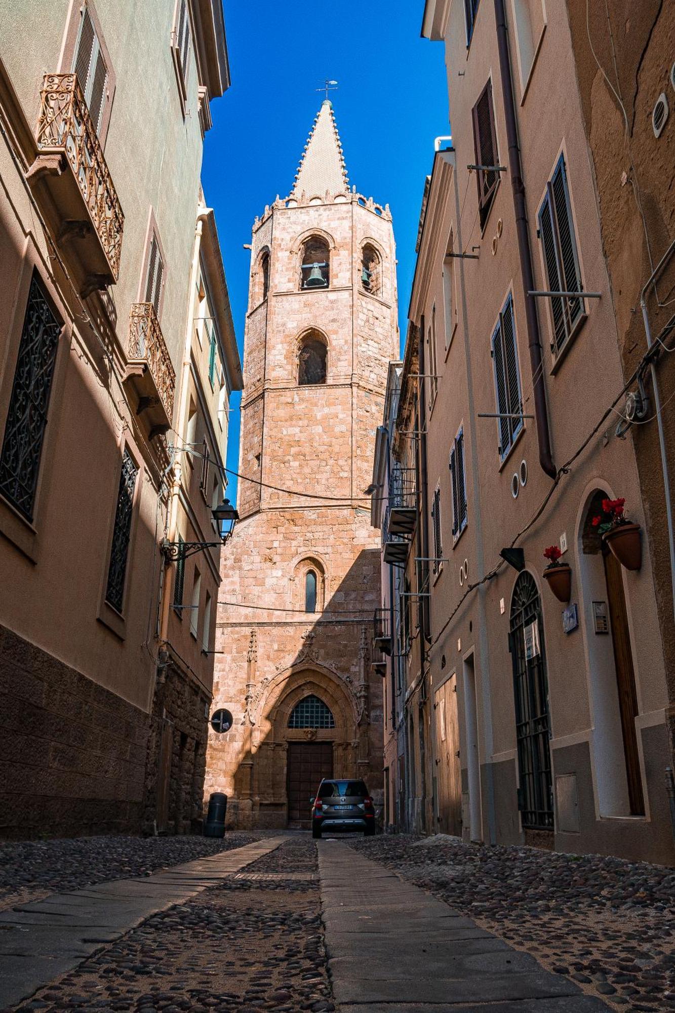 Ferienwohnung Casa Del Campanil Alghero Exterior foto